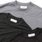 CREW NECK L/S TEE SUPER100s WASHABLE WOOL JERSEY