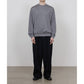 CREW NECK L/S TEE SUPER100s WASHABLE WOOL JERSEY