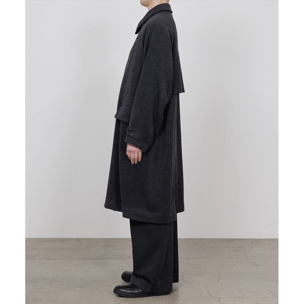 marka - RAGLAN SLEEVE COAT TUMBLED WOOL SERGE (M26C-18CO01C