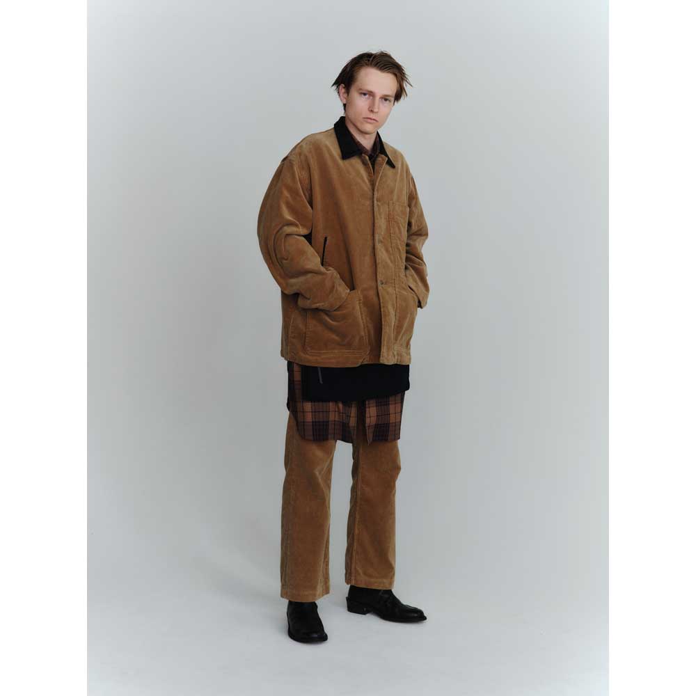 Connected Pockets Corduroy Jacket