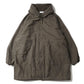 MILITARY PARKA WOOL LINEN MOLESKIN