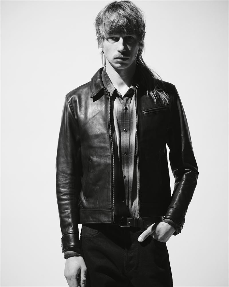 MINEDENIM(マインデニム) - Leather Zipup JKT (2602-8001