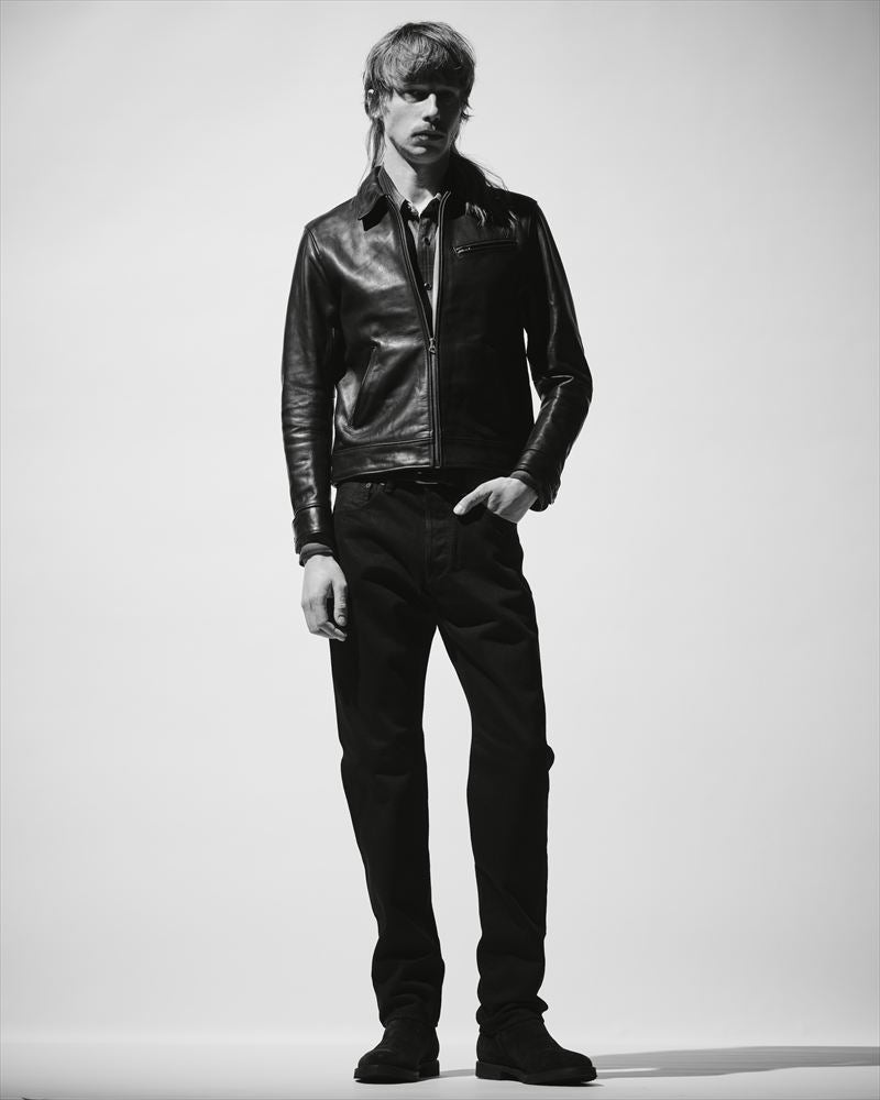 MINEDENIM(マインデニム) - Leather Zipup JKT (2602-8001