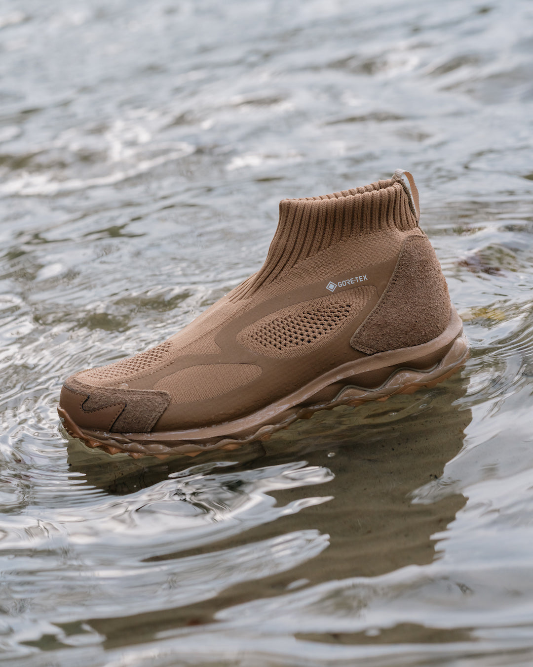 Mizuno × nonnative WAVE MUJIN TL MID GTX nonnative COGNAC