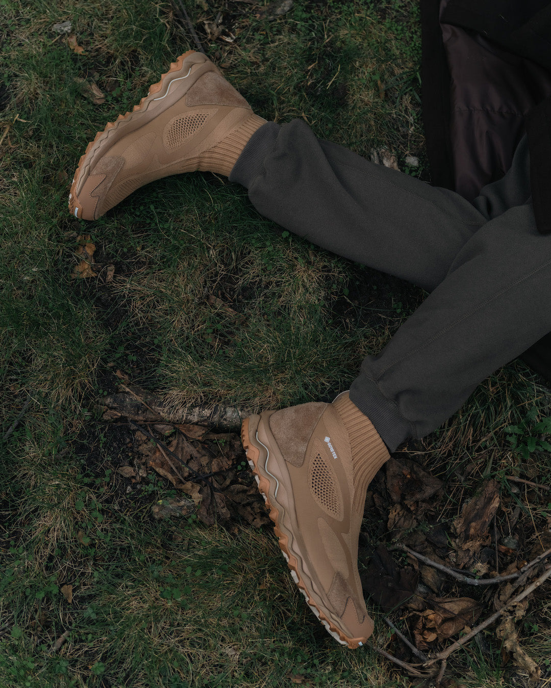Mizuno × nonnative WAVE MUJIN TL MID GTX nonnative COGNAC