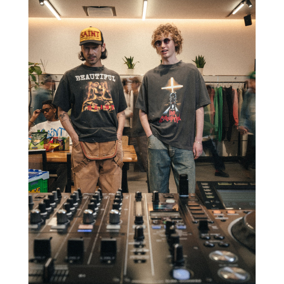 Saint Mxxxxxx (セントマイケル) SS T-SHIRT BEATIFUL (SM-MK1-0000