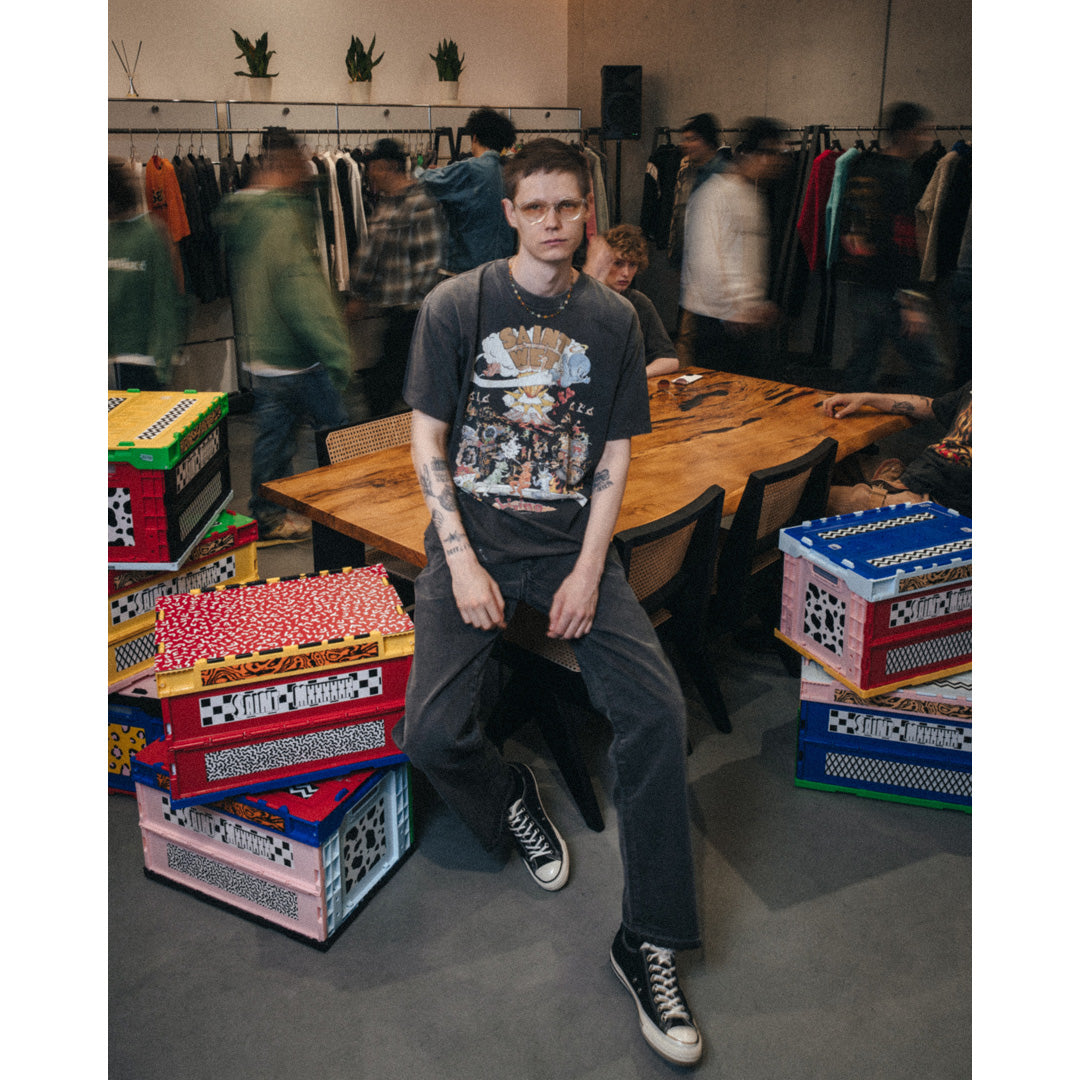 SS T-SHIRT LIVING: Front