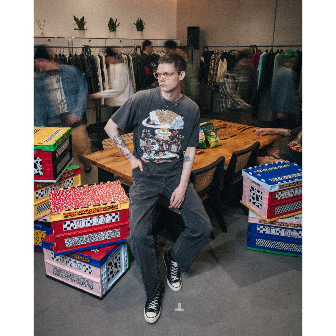 SS T-SHIRT LIVING: Front