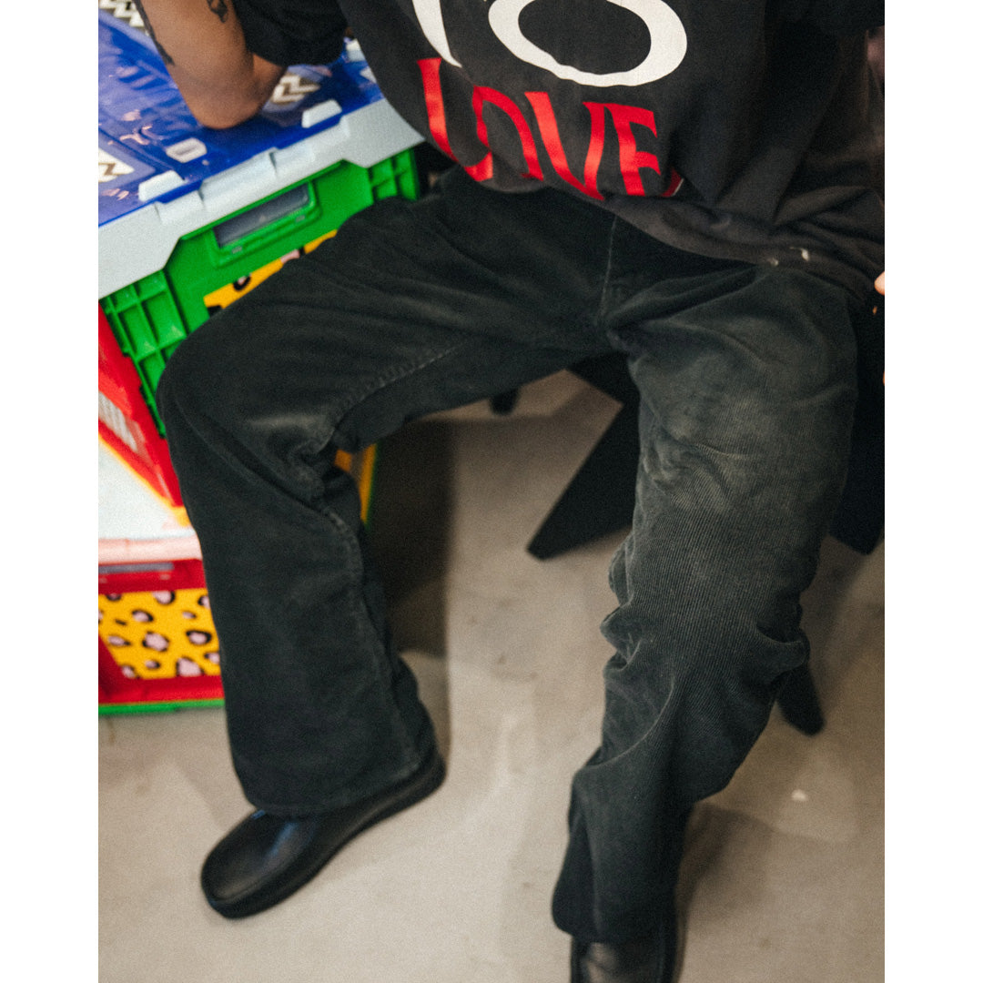 CORDUROY FLARE PANTS FRONT