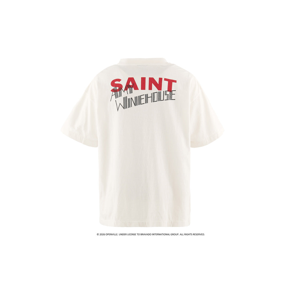 SAINT Mxxxxxx × Amy Winehouse SS T-SHIRT BACK TO BLK