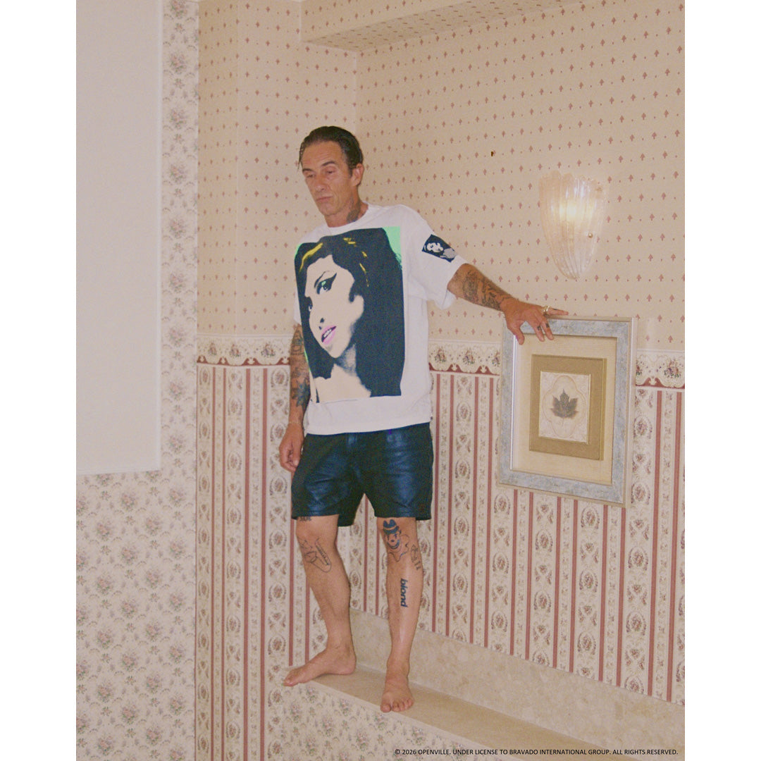 SAINT Mxxxxxx × Amy Winehouse SS T-SHIRT BACK TO BLK