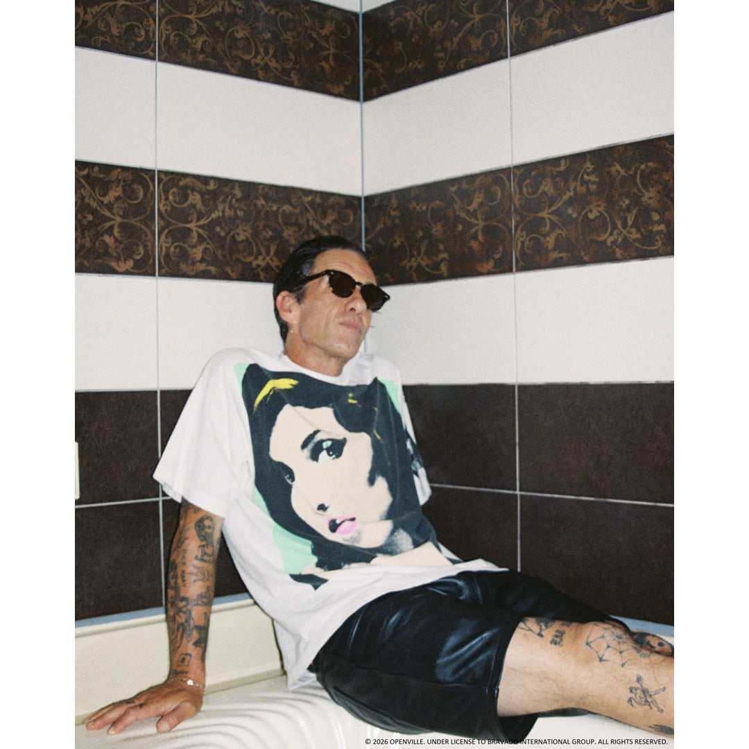 SAINT Mxxxxxx × Amy Winehouse SS T-SHIRT BACK TO BLK