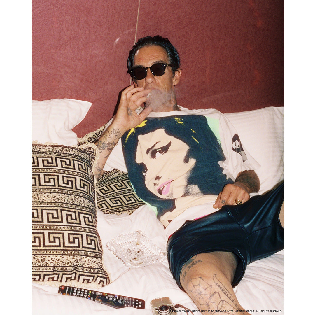 SAINT Mxxxxxx × Amy Winehouse SS T-SHIRT BACK TO BLK