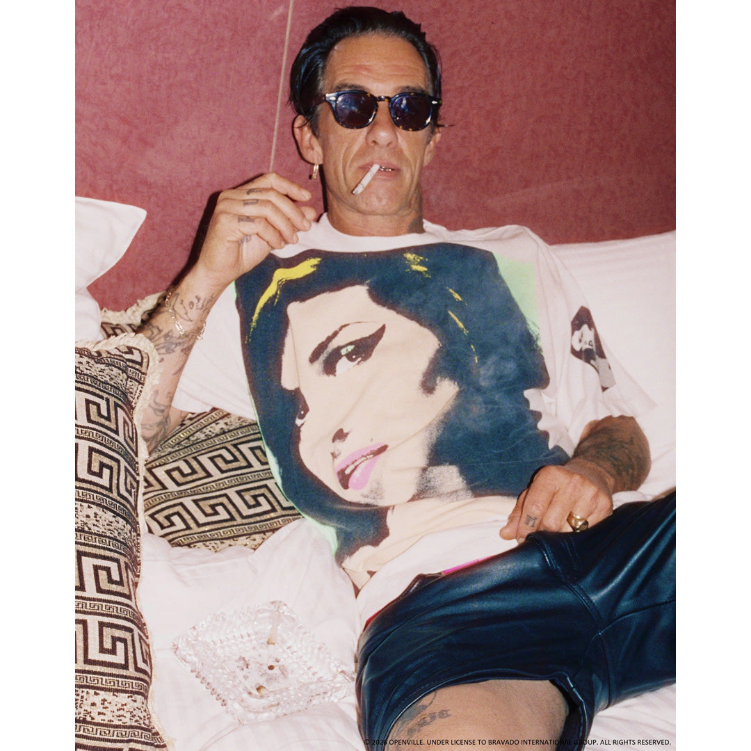 SAINT Mxxxxxx × Amy Winehouse SS T-SHIRT BACK TO BLK