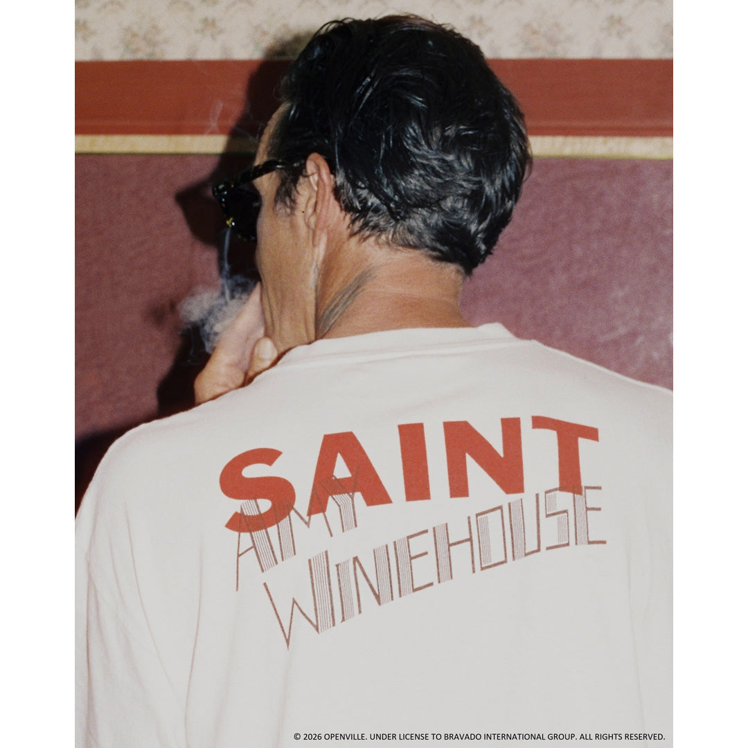 SAINT Mxxxxxx × Amy Winehouse SS T-SHIRT BACK TO BLK