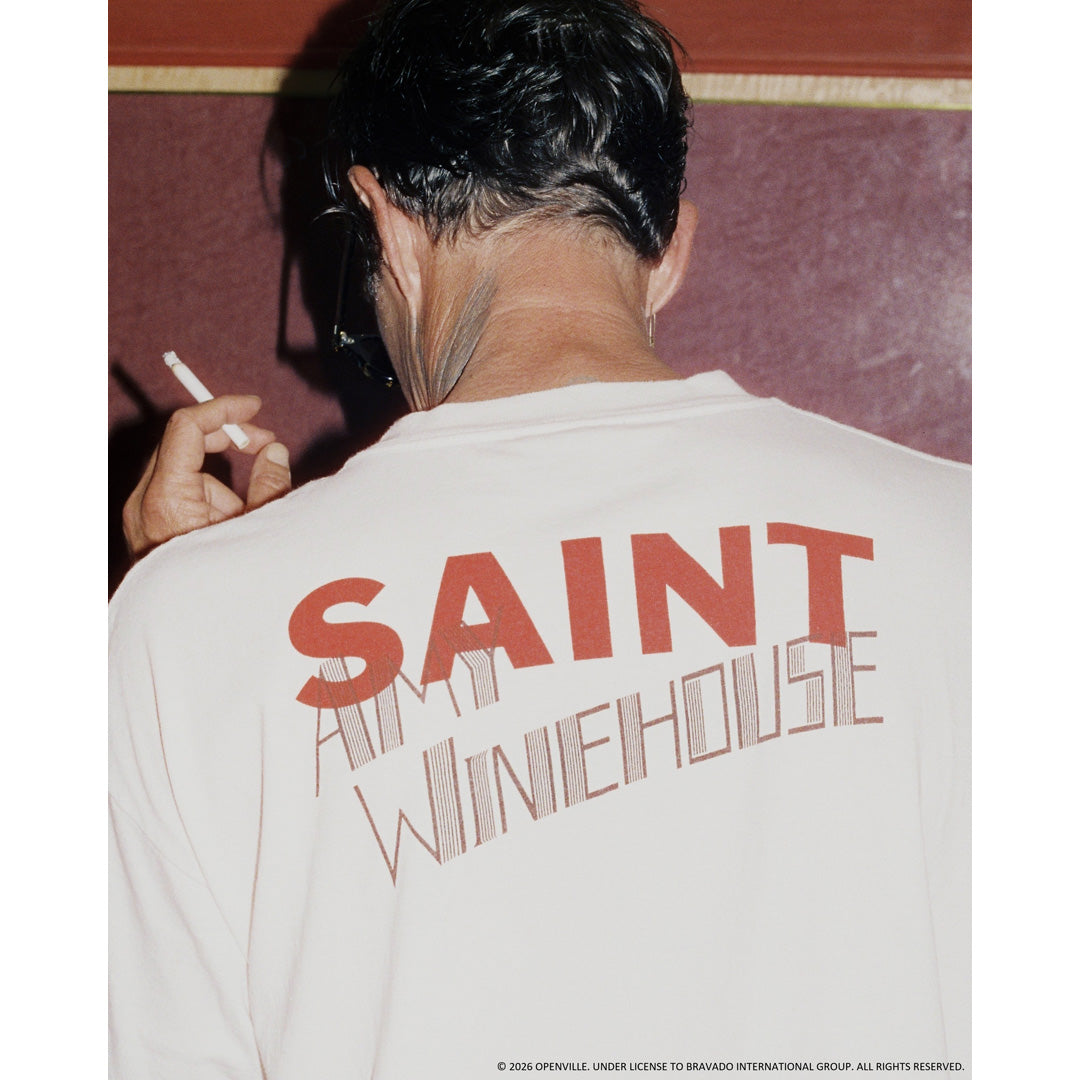 SAINT Mxxxxxx × Amy Winehouse SS T-SHIRT BACK TO BLK