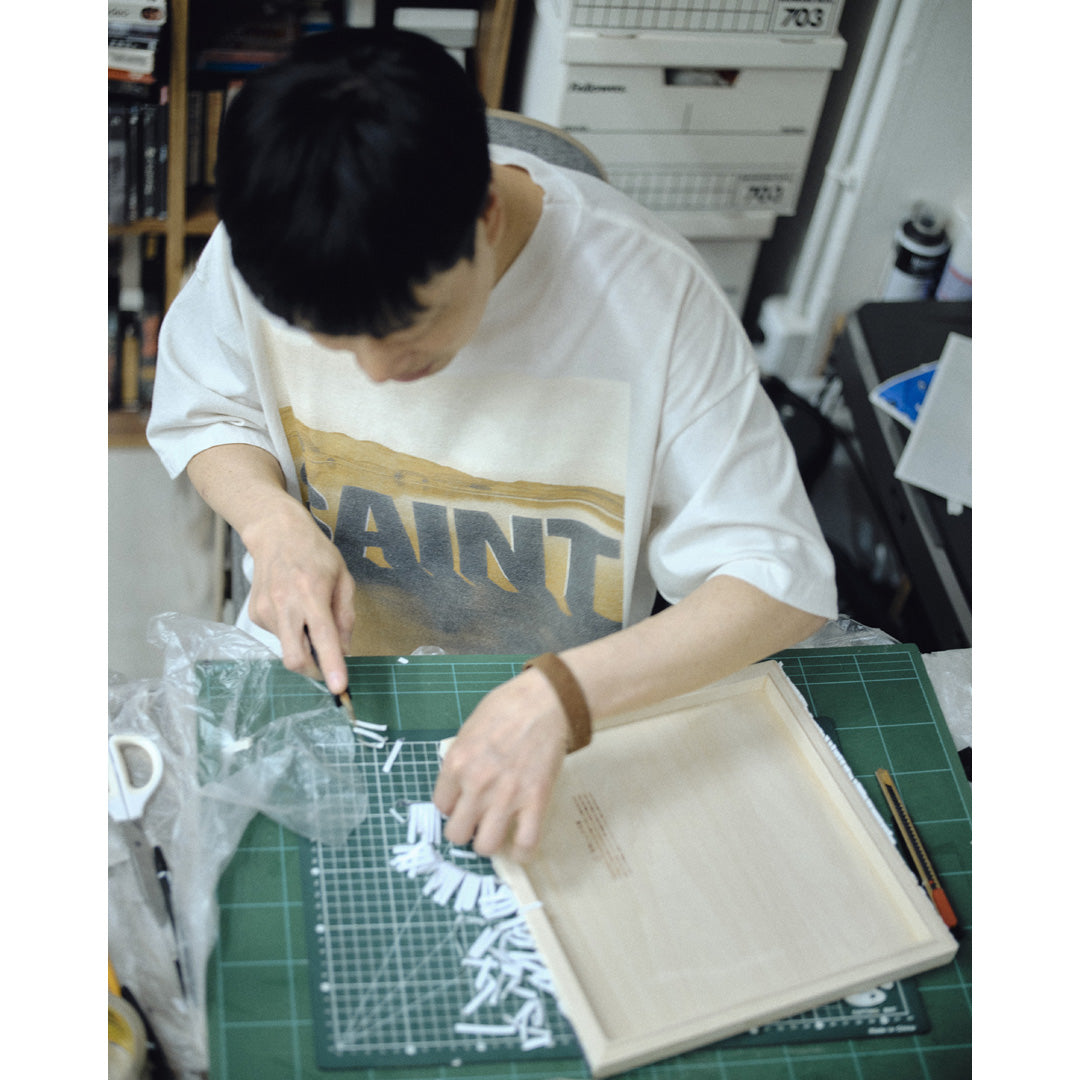 SAINT Mxxxxxx × Kosuke Kawamura SS T-SHIRT DESERT