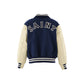 ©SAINT Mxxxxxx_Golden Bear Sportswear VARSITY JKT Sared Heart (NY/WHT)