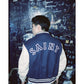 ©SAINT Mxxxxxx_Golden Bear Sportswear VARSITY JKT Sared Heart (NY/WHT)