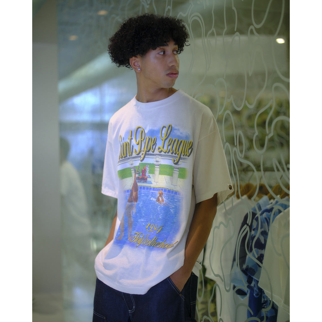 SAINT Mxxxxxx × BAPE® SS T-SHIRT POOL