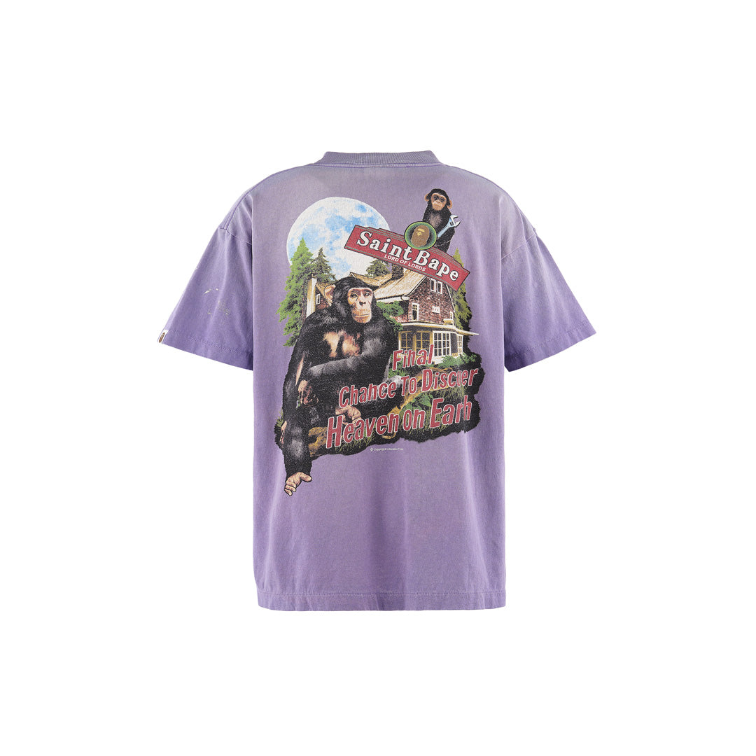 SAINT Mxxxxxx × BAPE® SS T-SHIRT HOUSE