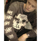 ©SAINT Mxxxxxx_BAPE® LS T-SHIRT SKULL