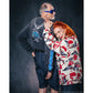 ©SAINT Mxxxxxx_The Rolling Stones LS T-SHIRT FIRE Front