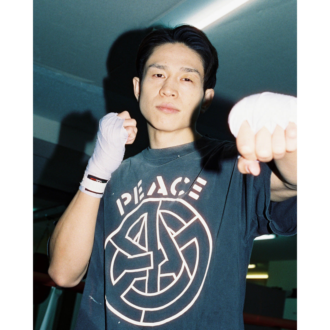 Saint Mxxxxxx (Saint Michael) BKM_SS T-SHIRT PEACE (SM-MK1-0000