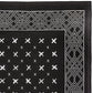 SAINT Mxxxxxx × blackmeans BANDANA CROSS(BLACK)