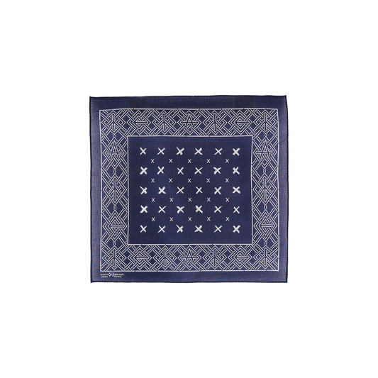 SAINT Mxxxxxx × blackmeans BANDANA CROSS(NAVY)