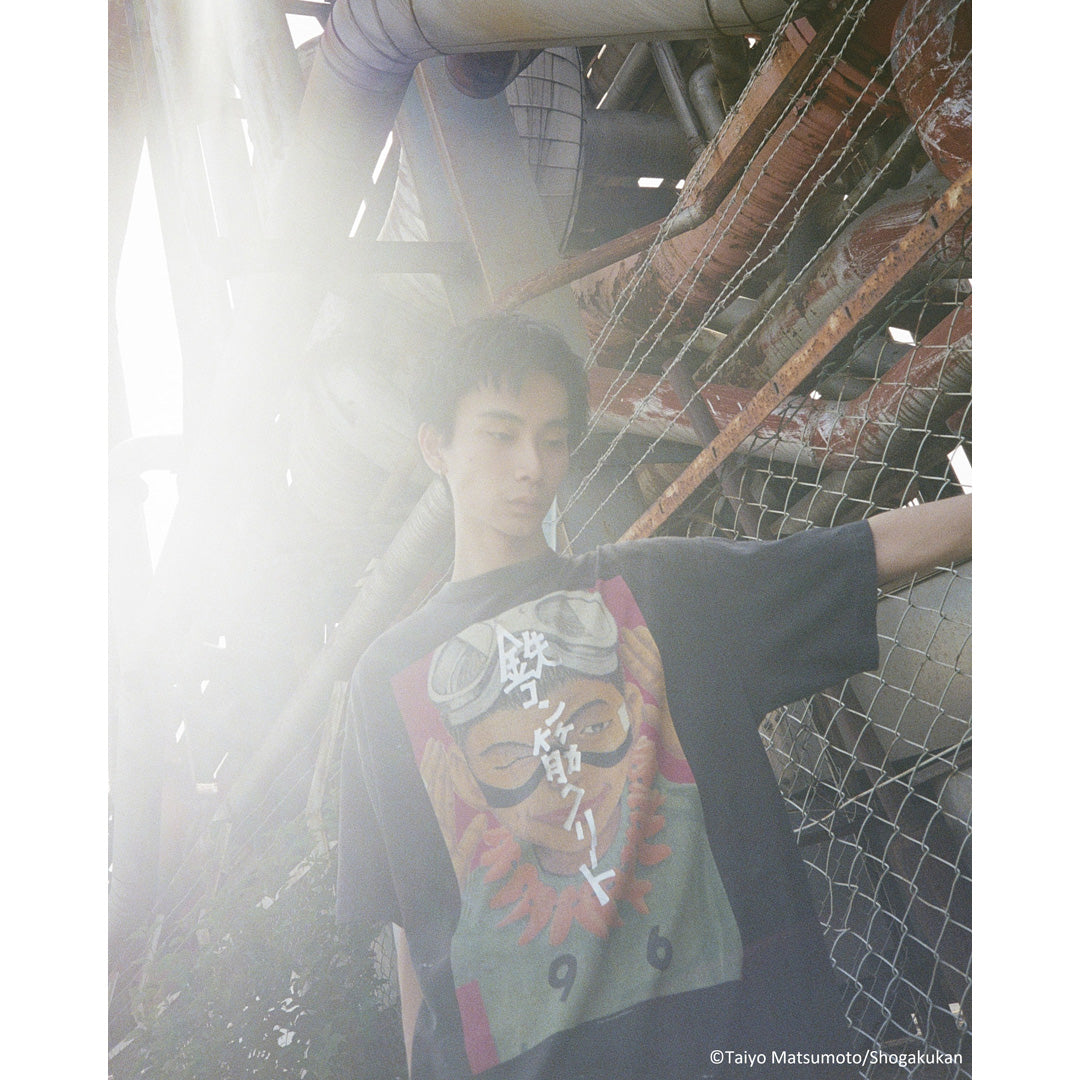 ©SAINT Mxxxxxx_鉄コン筋クリート GEEKS RULE SS T‐SHIRT KURO