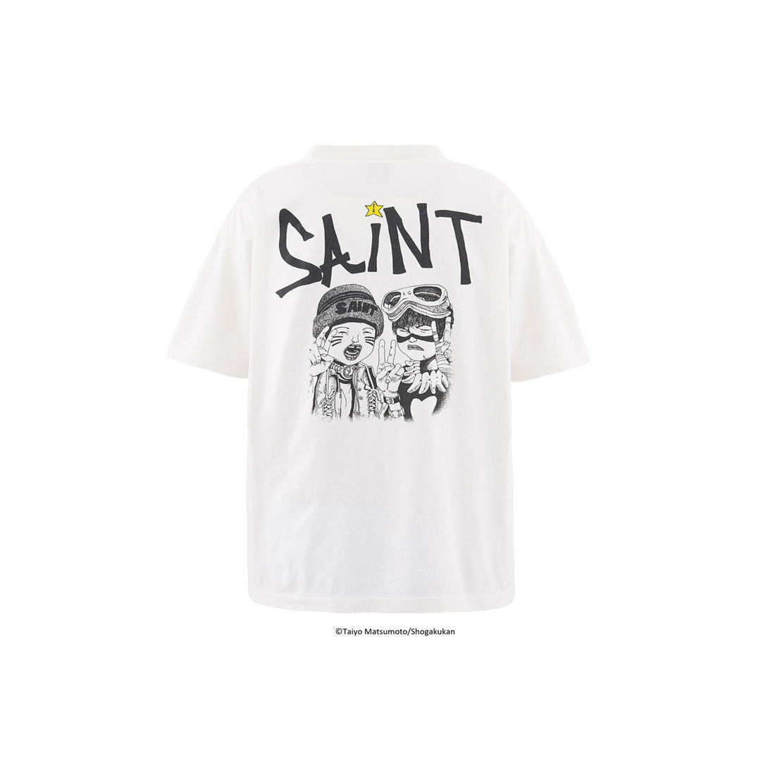 ©SAINT Mxxxxxx_鉄コン筋クリート GEEKS RULESS T‐SHIRT SHIRO