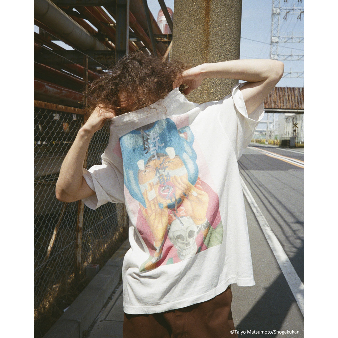 ©SAINT Mxxxxxx_鉄コン筋クリート GEEKS RULESS T‐SHIRT SHIRO