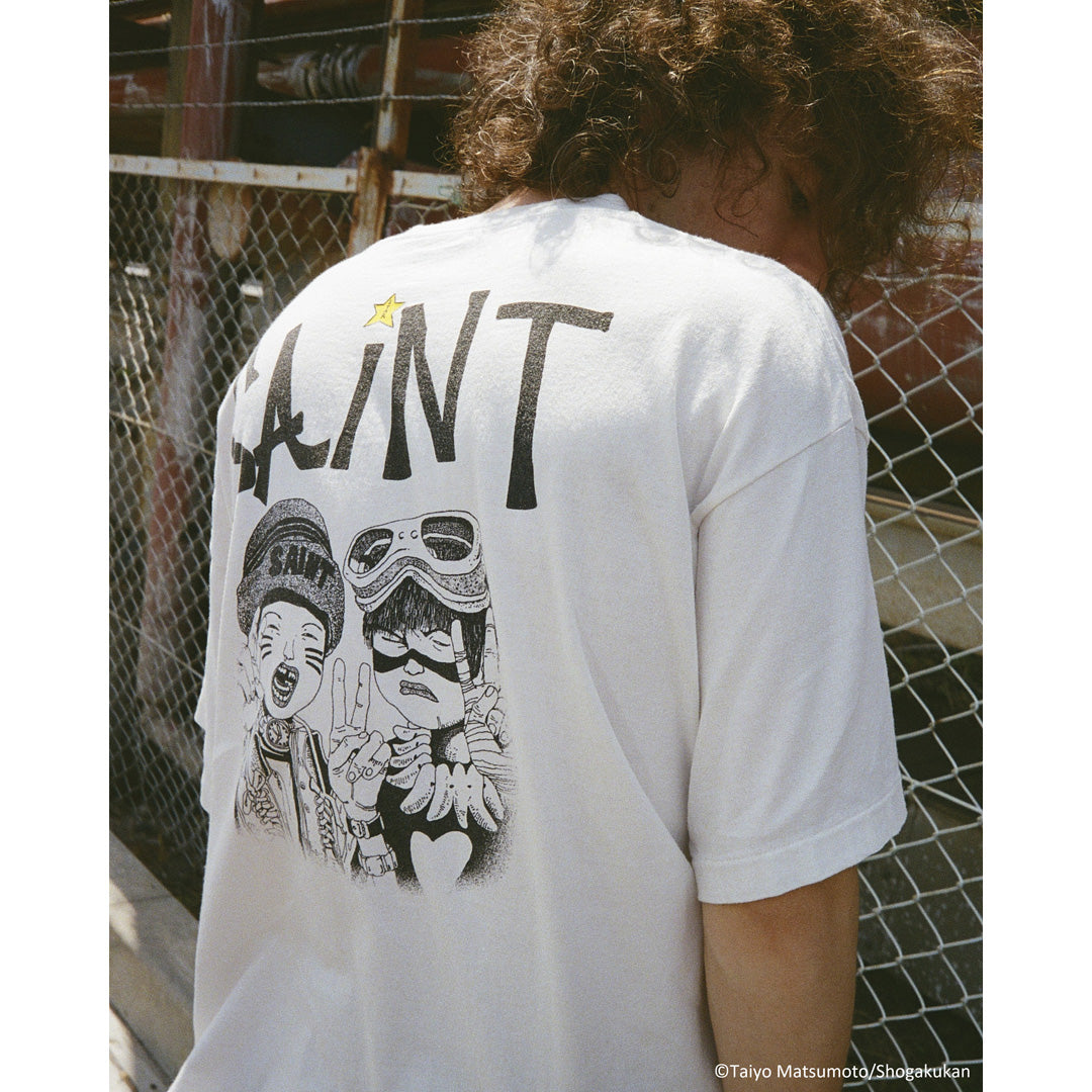 ©SAINT Mxxxxxx_鉄コン筋クリート GEEKS RULESS T‐SHIRT SHIRO