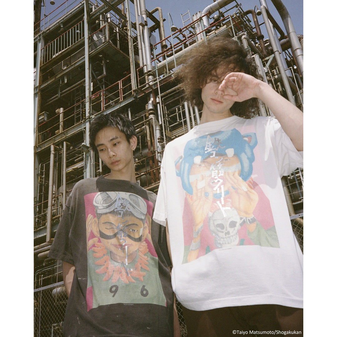 ©SAINT Mxxxxxx_鉄コン筋クリート GEEKS RULESS T‐SHIRT SHIRO