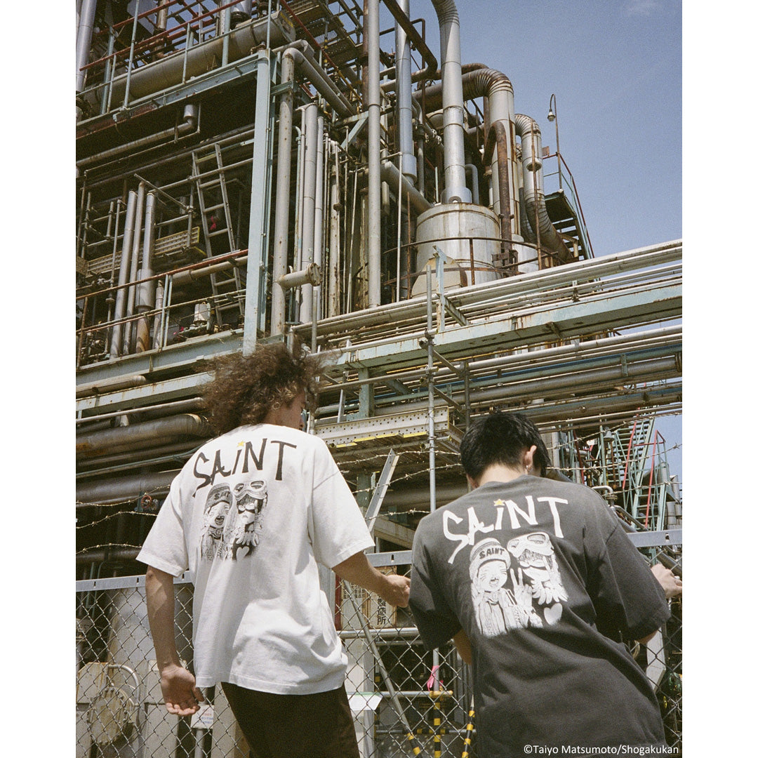©SAINT Mxxxxxx_鉄コン筋クリート GEEKS RULESS T‐SHIRT SHIRO