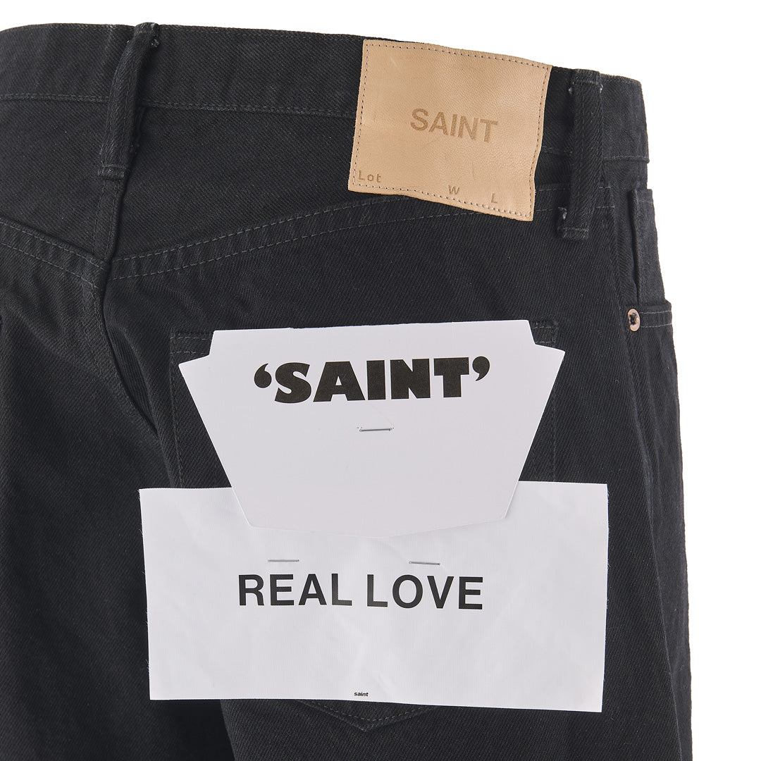 Saint Mxxxxxx (セントマイケル) BLACK DENIM PANTS SM-MK8-0000-077