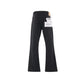 BLACK DENIM PANTS(FLARE)
