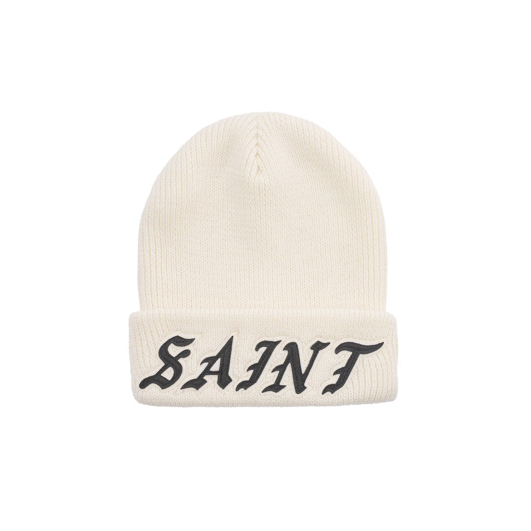 KNIT CAP SAINT WHITE