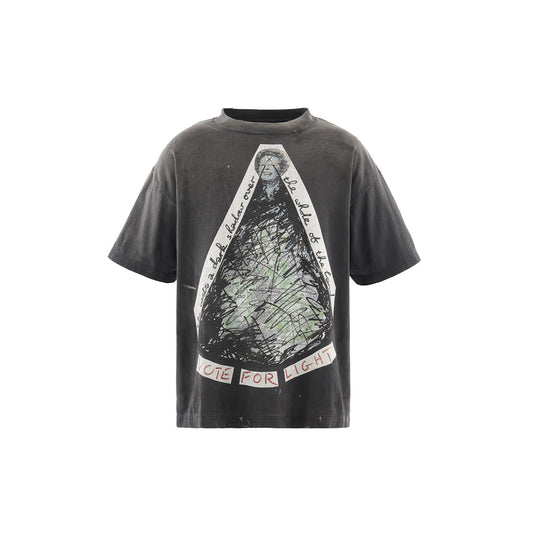 SAINT Mxxxxxx_Jamie Reid  S/S T-SHIRT VOTE F LIGHT