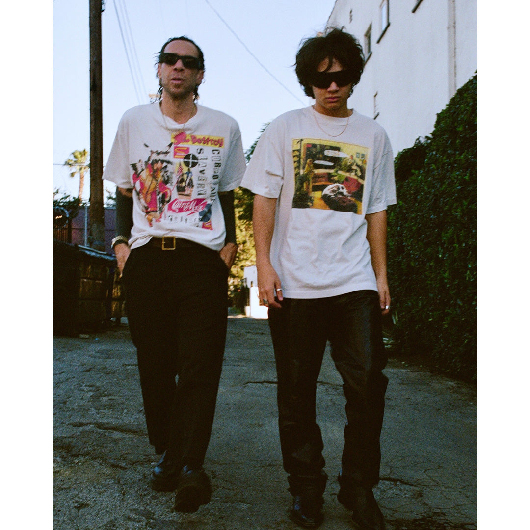 SAINT Mxxxxxx_Jamie Reid S/S T-SHIRT DESTROY