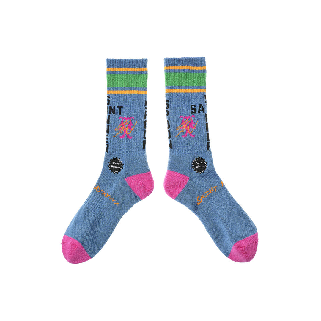 SAINT Mxxxxxx_Sean Wotherspoon SOCKS BLUE