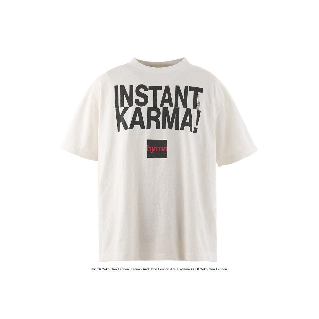 SAINT Mxxxxxx_JOHN LENNON S/S T-SHIRT INSTANT KARMA
