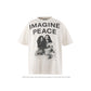 SAINT Mxxxxxx_JOHN LENNON S/S T-SHIRT IMAGINE PEACE