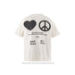 SAINT Mxxxxxx_JOHN LENNON S/S T-SHIRT IMAGINE PEACE