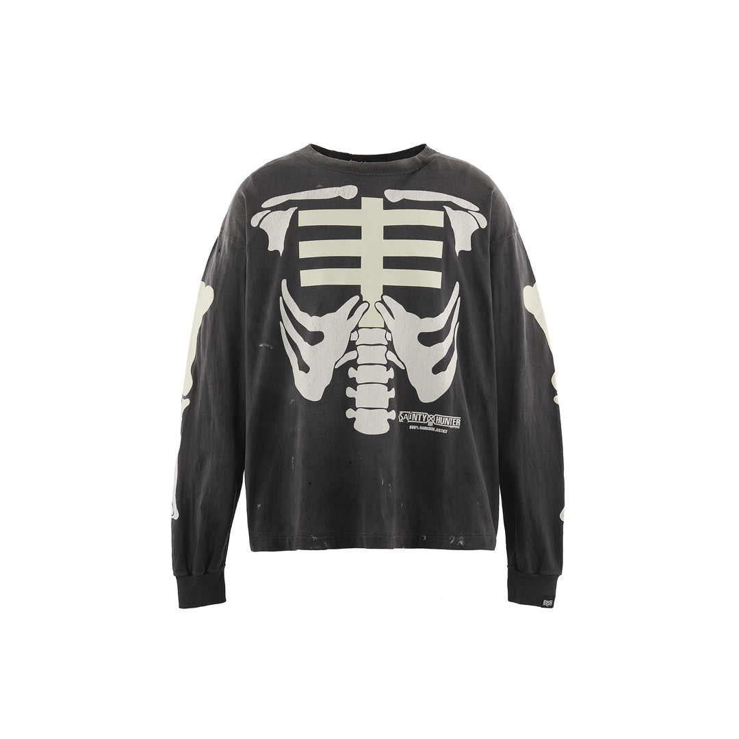 SAINT Mxxxxxx_BOUNTY HUNTER L/S T-SHIRT BONE