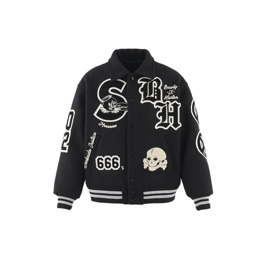 SAINT Mxxxxxx_BOUNTY HUNTER VARSITY JACKET SNT HUNTER