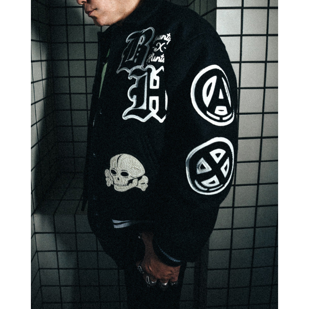 SAINT Mxxxxxx_BOUNTY HUNTER VARSITY JACKET SNT HUNTER