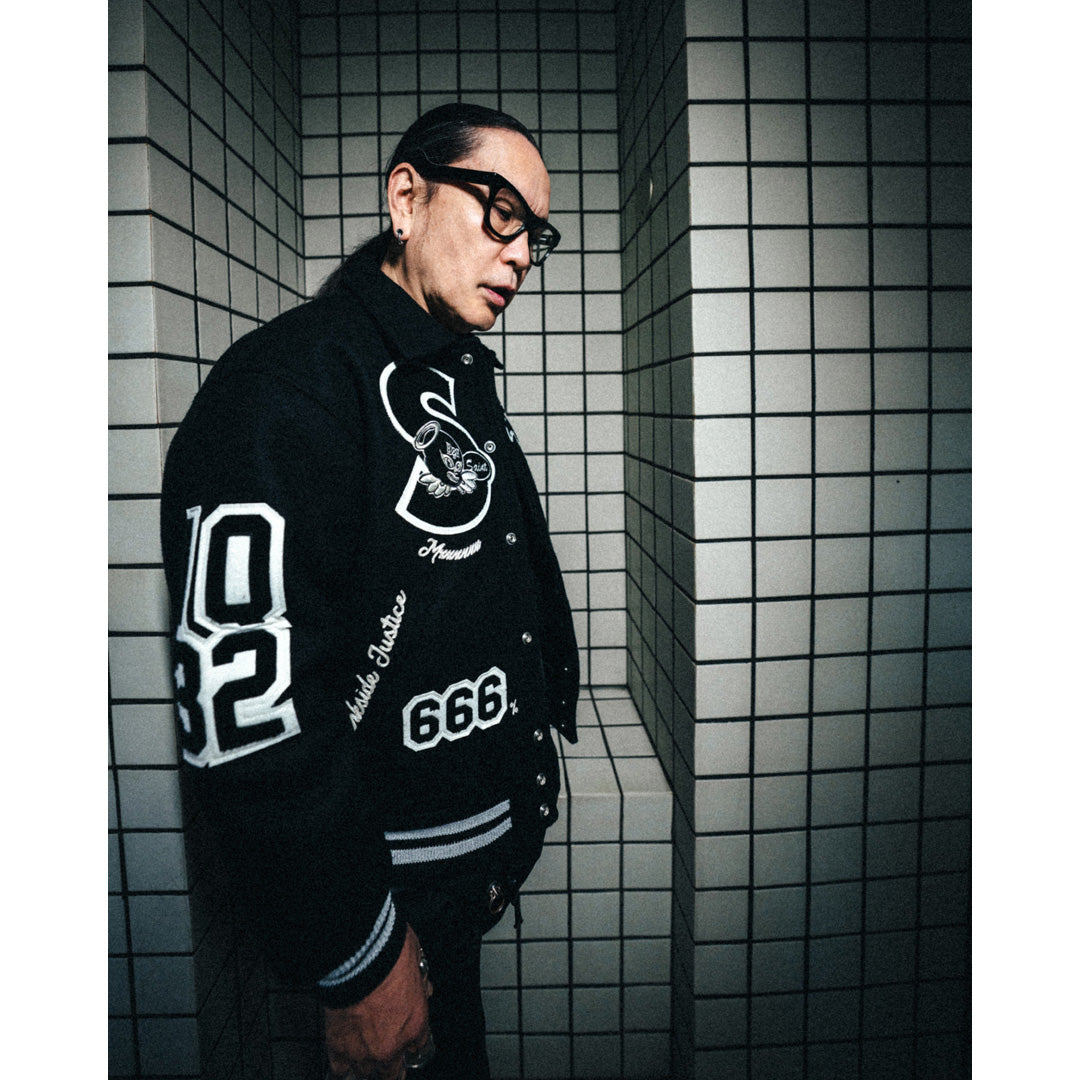 SAINT Mxxxxxx_BOUNTY HUNTER VARSITY JACKET SNT HUNTER