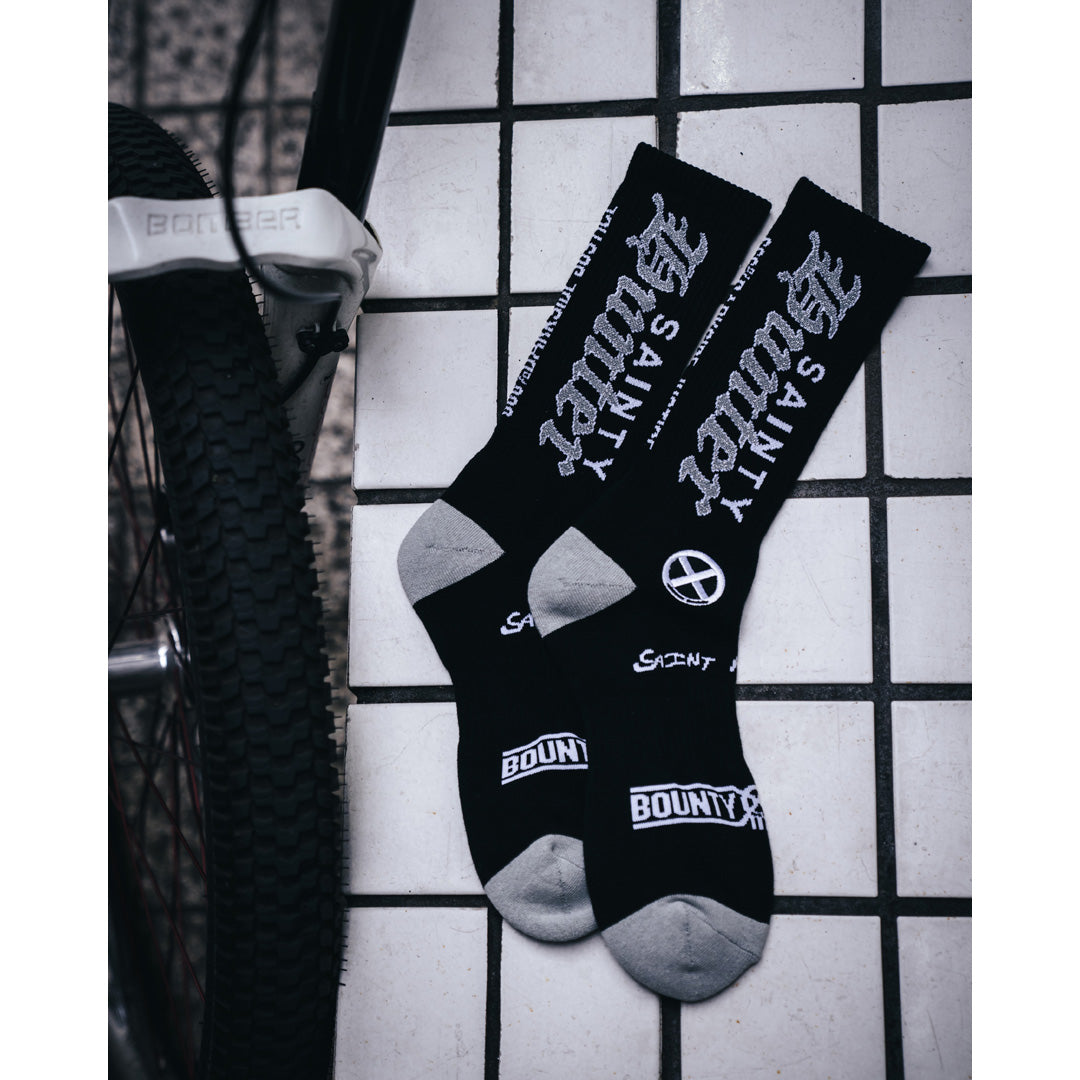 【新品未使用】 セントマイケル バウンティハンター ソックス Saint Mxxxxxx (セントマイケル) SAINT Mxxxxxx_BOUNTY HUNTER SOCKS